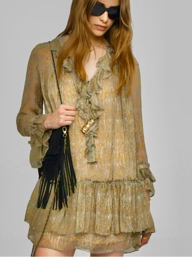 Zadig & Voltaire Ralicd Dress, Nwt, S